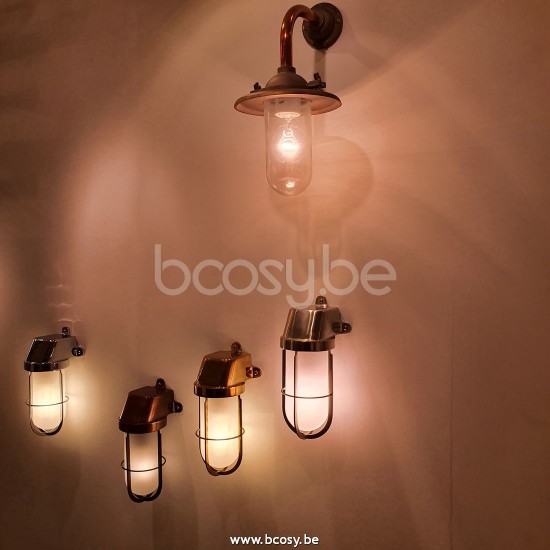 Tekna Nautic ADMIRAL-gepolijst messing-matglas.