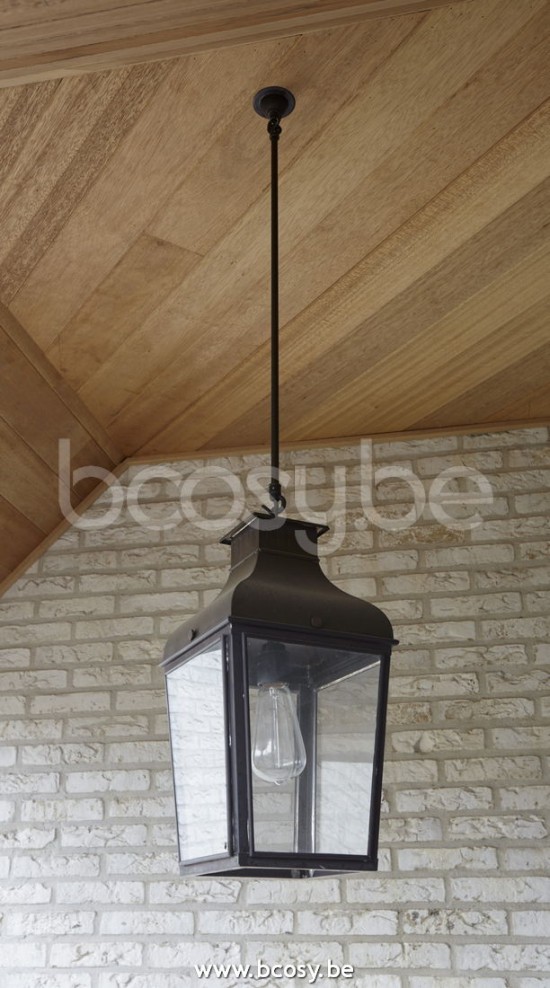 Tekna Nautic MONTROSE SMALL PENDANT-donker brons-helder glas.