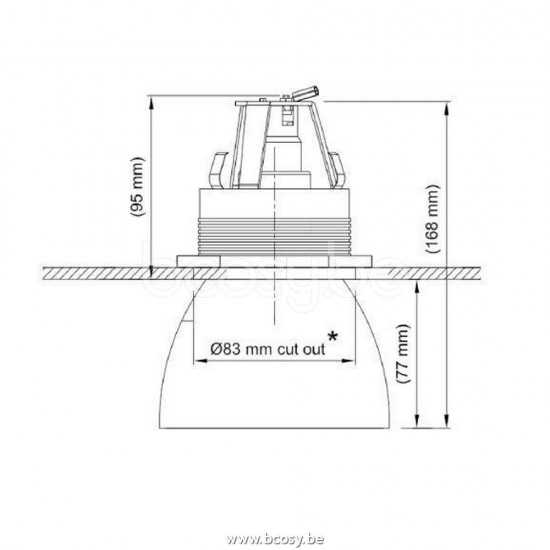 Tekna Nautic LOFT RECESSED N177DBR185.