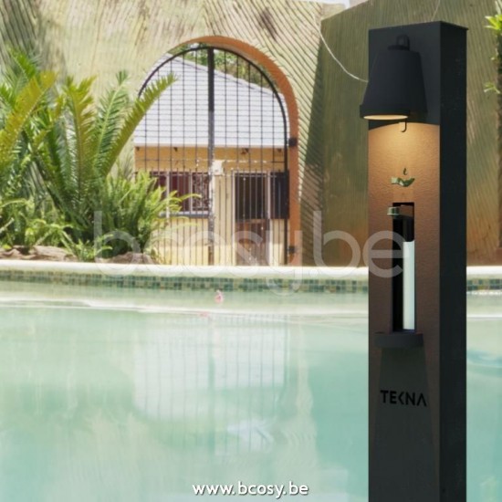 Tekna Nautic WILBY-bronze foncé avec Spreaderlight bronze foncé brut.