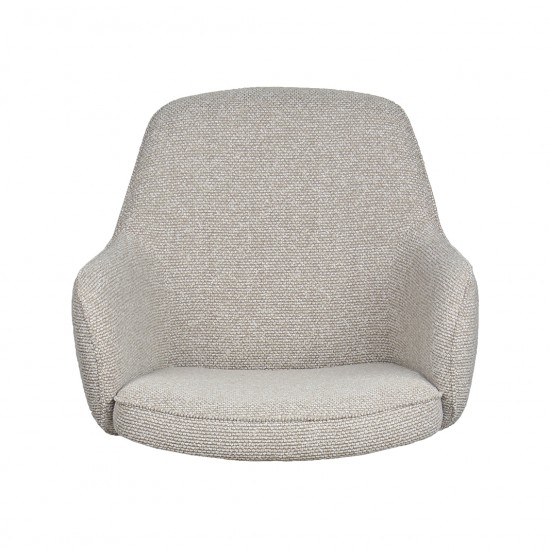 LABEL51 Eetkamerstoel Mix and Match Naturel Royal Boucle One Size.