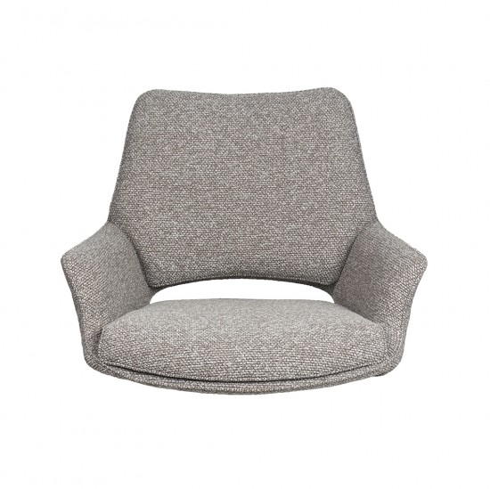 LABEL51 Eetkamerstoel Mix and Match Mushroom Royal Boucle One Size.