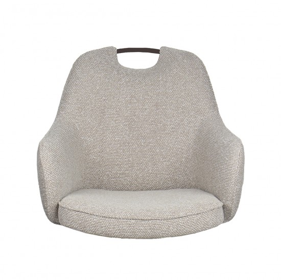 LABEL51 Eetkamerstoel Mix and Match Naturel Royal Boucle One Size.