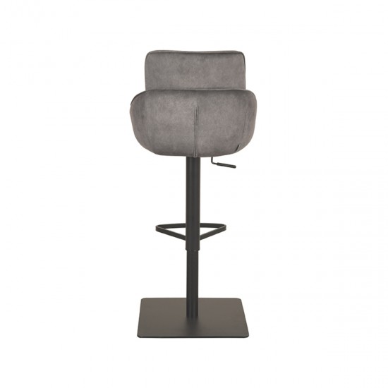 LABEL51 Tabouret de bar Beauty Anthracite Cosmo Gaslift.