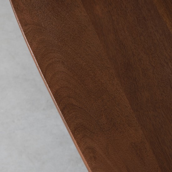 LABEL51 Eetkamertafel Rosie Espresso Mangohout 220 cm.