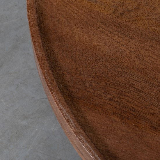 LABEL 51 Salontafel Elly Nature Smooth Mangohout 60 cm Rond.