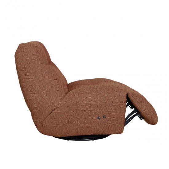 LABEL 51 Fauteuil Relax and Recharge Coral Royal Boucle Met Accu.
