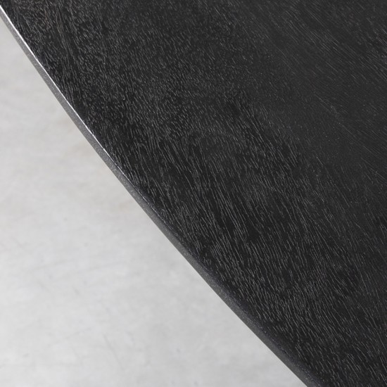 LABEL 51 Eetkamertafel Cooper Zwart Mangohout 210 cm.