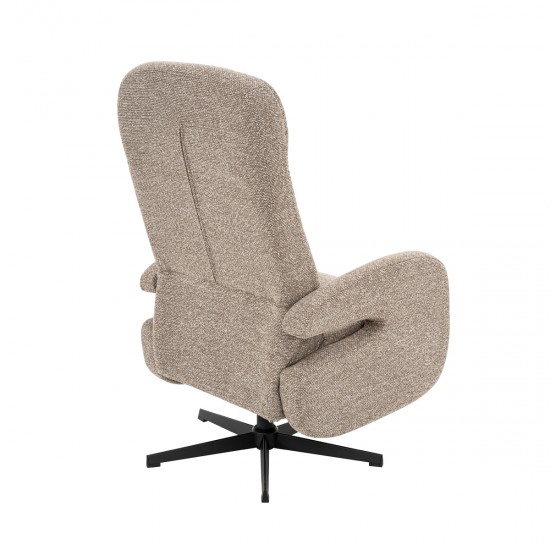 LABEL 51 Fauteuil Esbjerg Mushroom Royal Boucle Manueel Verstelbaar.