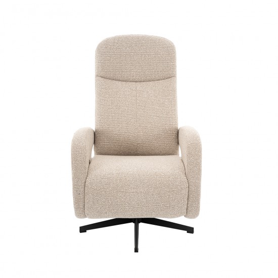 LABEL51 Fauteuil Esjberg - Naturel - Royal Boucle - Manueel Verstelbaar.