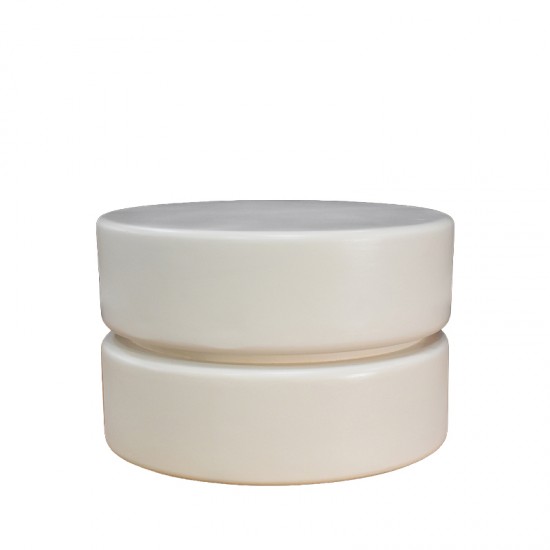 LABEL51 Salontafel Milly Soft Sand Mangohout 50 cm Rond.