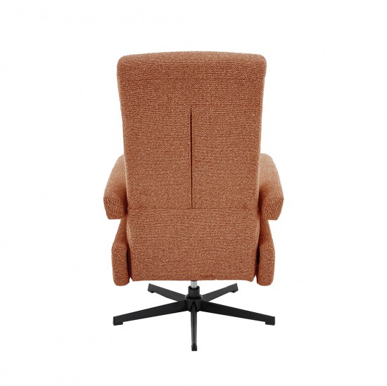 LABEL51 Fauteuil One Size Tampere Corail Bouclé royal.