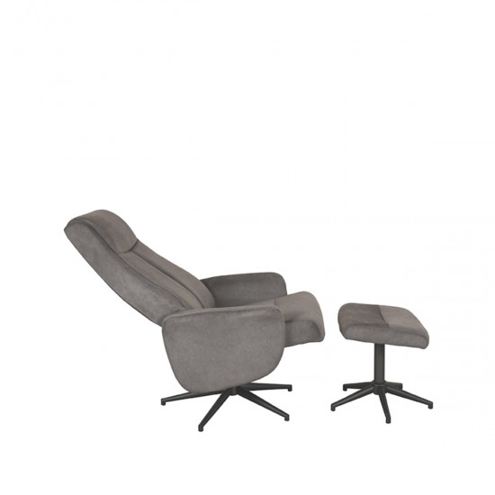 1 relaxfauteuil bergen ottomane 77x76x105 cm antraciet cosmo zijkant2 v2