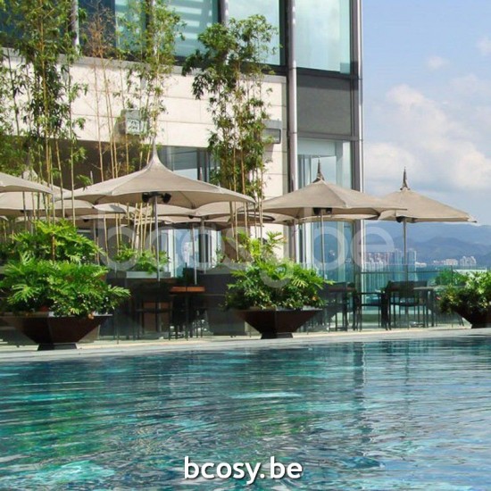 TUUCI centrale mast paal aluminium parasols.