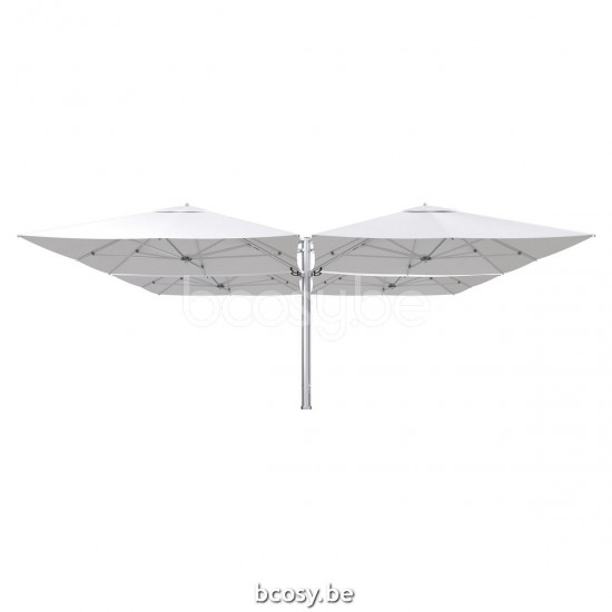 TUUCI Parasols suspendus deportés pendants décentrés à mât libre flottants en aluminium.