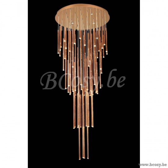 Linea Verdace Siringa UL 50360/COP Kristallen Lusters Kroonluchters Binnenverlichting