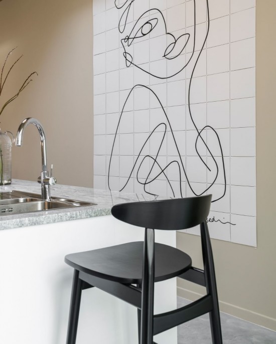 Vincent Sheppard Teo barstoelen Zwart Beuken frame Zwart Beuken.