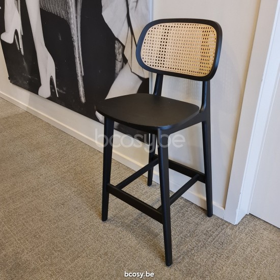 Vincent Sheppard Titus Tabouret de bar Cadre en Chêne Noir teinté Chêne Noir teinté.