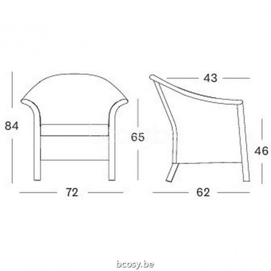 Vincent Sheppard Vincent Sheppard Victor XL Lazy Chair Terracotta Lloyd Loom.
