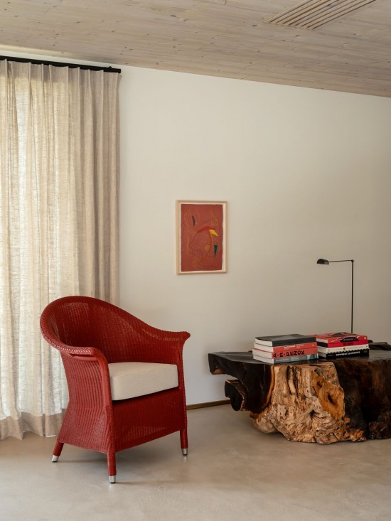 Vincent Sheppard Victor Chaise longue XL Lloyd Loom Terre cuite.