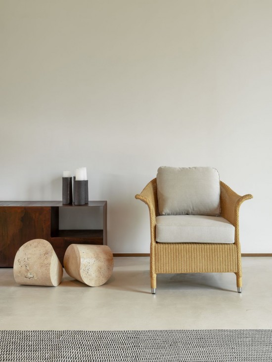 Vincent Sheppard Victor Fauteuil de repos Lloyd Loom Clair.