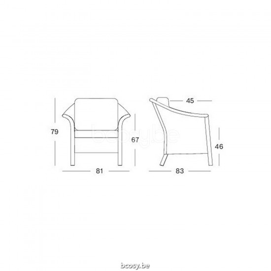 Vincent Sheppard Vincent Sheppard Victor Lounge Chair White Wash Lloyd Loom.