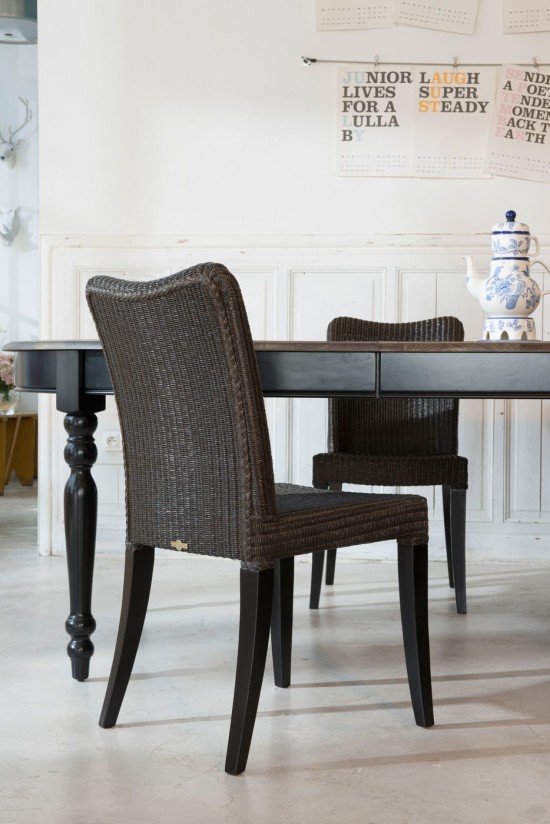 Vincent Sheppard Melissa Chaise Lloyd Loom Wengé.