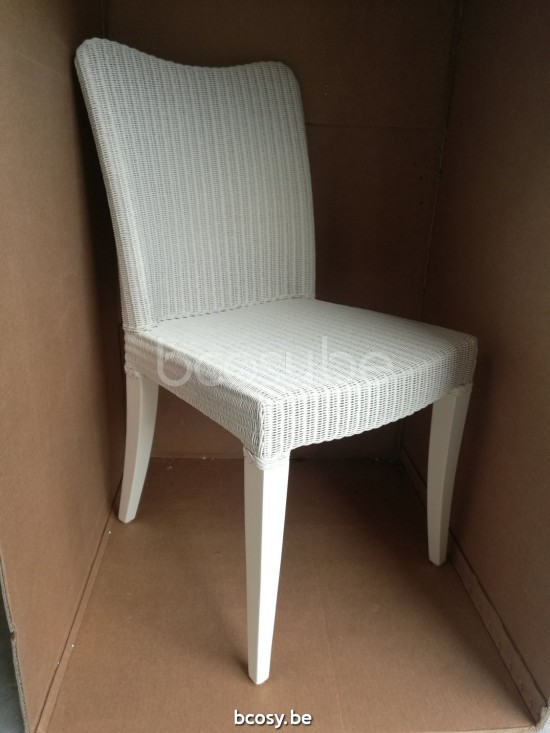 Vincent Sheppard MELISSA Esstischstuhl Melissa Stuhl Gebrochenes Weiß Lloyd Loom.