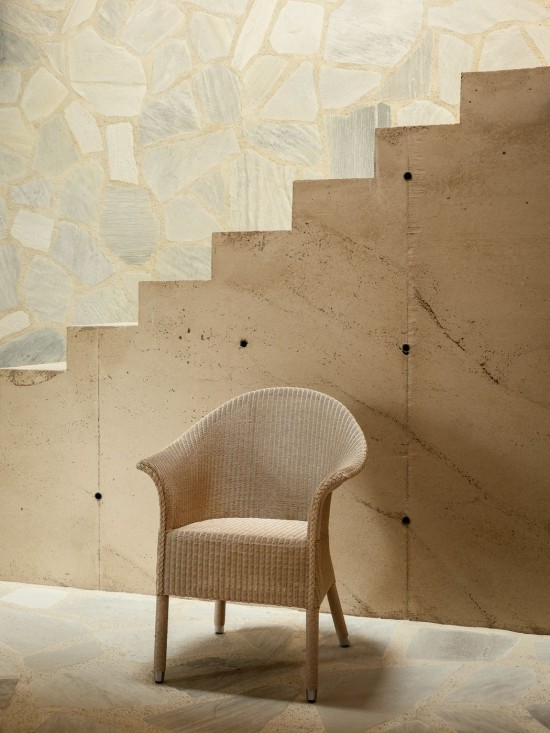 Vincent Sheppard Victor Fauteuil Lloyd Loom Lavage à la neige.