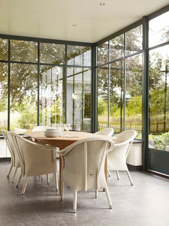 Vincent Sheppard Victor Fauteuil Lloyd Loom Neige.