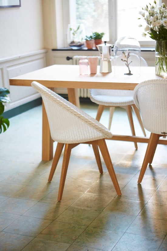 Vincent Sheppard Joe Stoel Natuur eiken Hout frame.