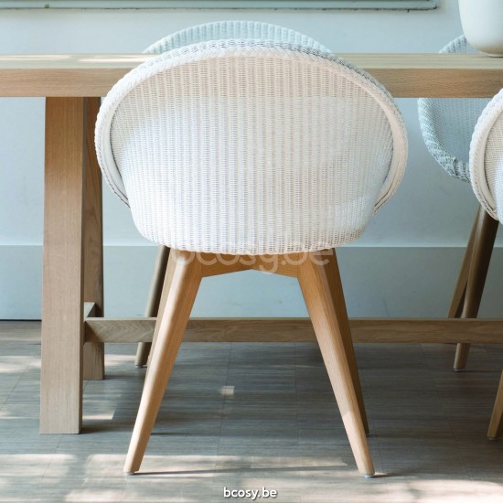 Vincent Sheppard Joe stoelen eetkamerstoelen eethoekstoelen eettafelstoelen eetstoelen Natuur eiken Hout frame Puur Wit Lloyd