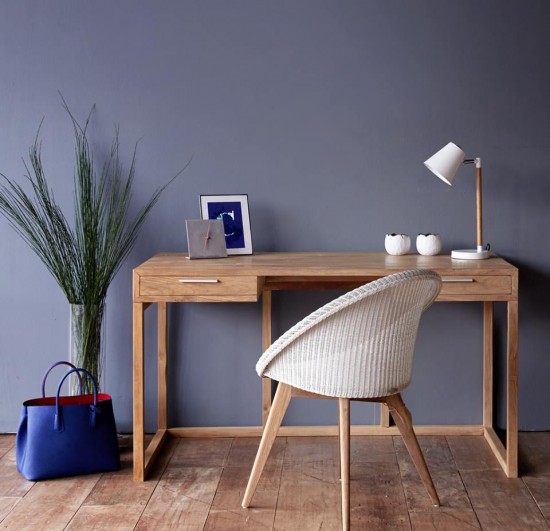 Vincent Sheppard Chaise Jack base chêne Jack Chaise Cadre en Bois Chêne naturel Lloyd Loom Neige.