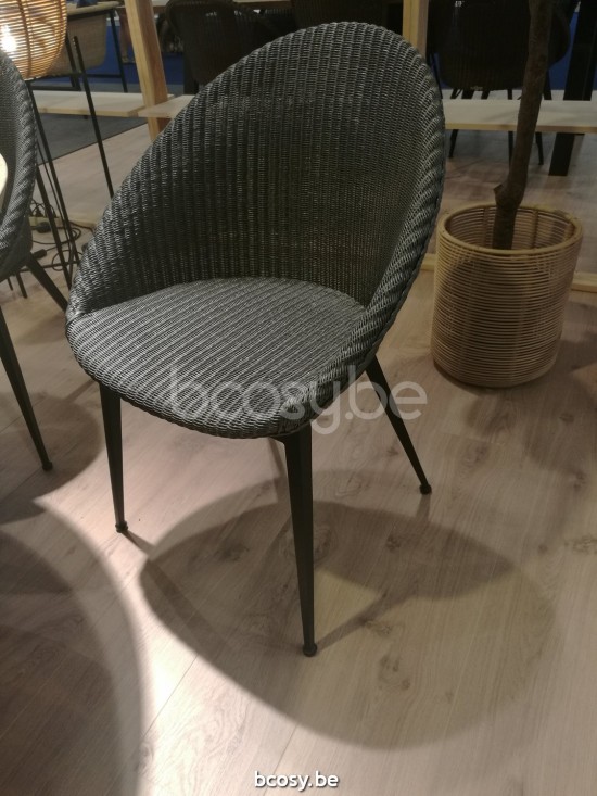 Vincent Sheppard Jack Stoel Zwart Gepoedercoat Stalen X frame.