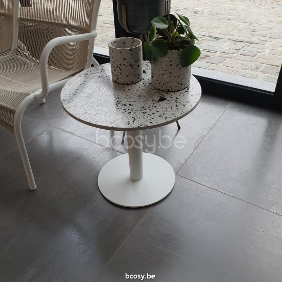 Vincent Sheppard Loop Loungesets 2zit Dune White Aluminium frame Dune White Touw Polypropyleen.