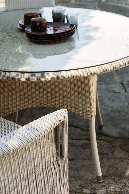 Vincent Sheppard Safi Chaise Tressage Vieille dentelle Polyéthylène.