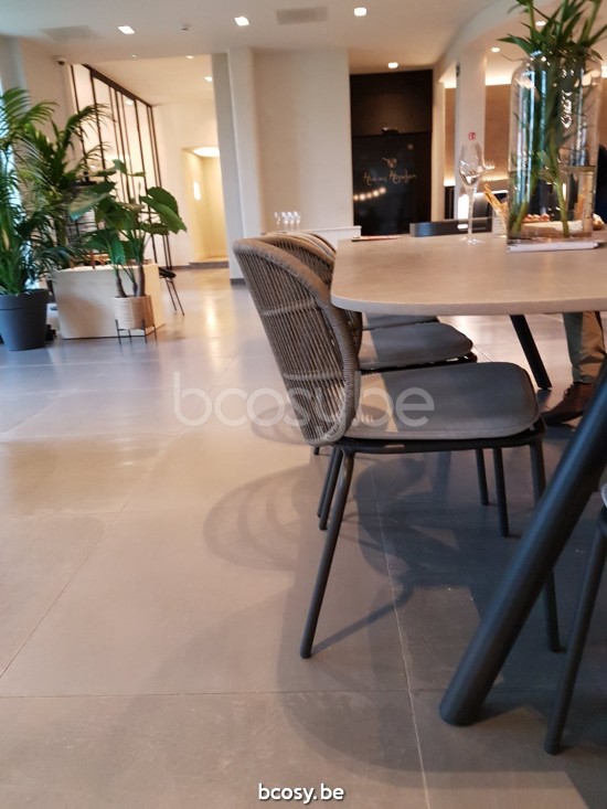 Vincent Sheppard Kodo Tuinstoelen Fossil Grey Aluminium frame Fossil Grey Touw Polypropyleen.