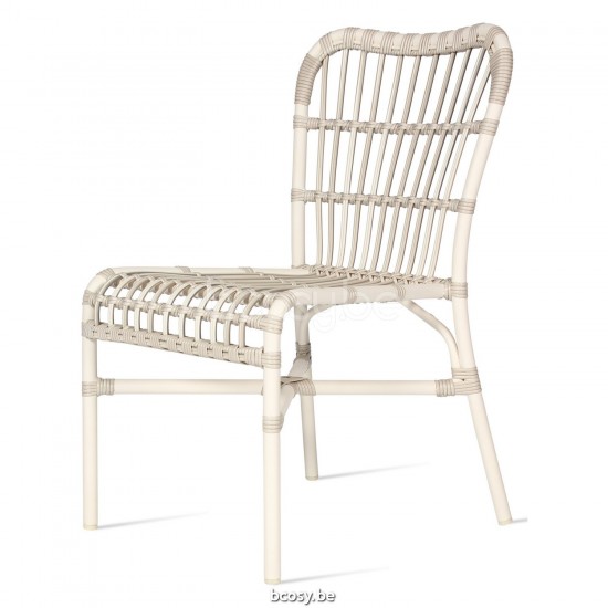Vincent Sheppard Lucy Tuinstoelen Gebroken Wit Wicker koord Polyethyleen.
