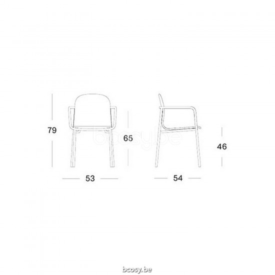 Vincent Sheppard Vincent Sheppard Wicked Dining Chair Black Aluminium frame Taupe Wicker Polyethylene.