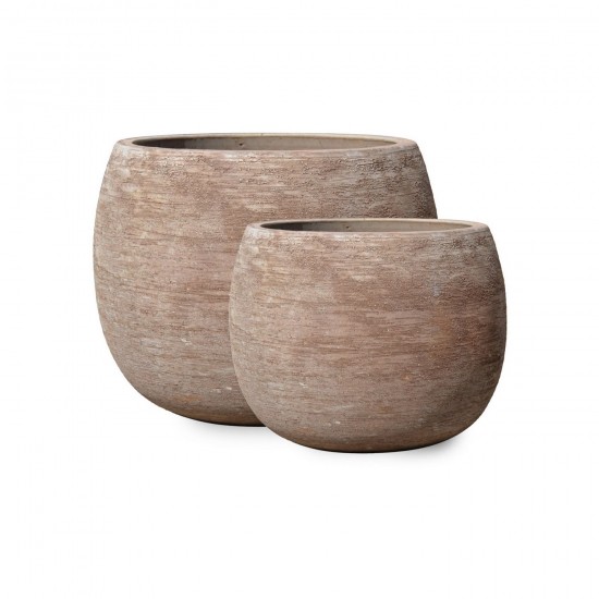 Vincent Sheppard Saya Round Plant Pot set.
