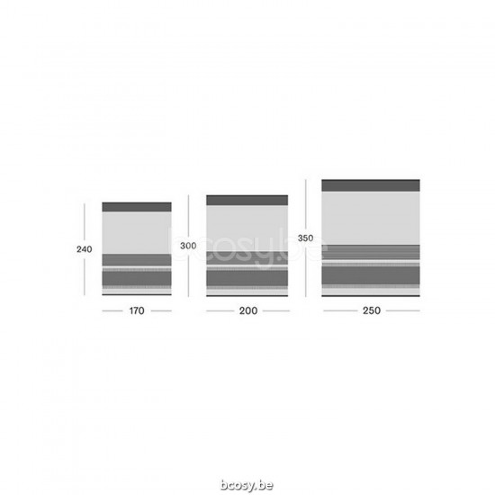 Vincent Sheppard Vincent Sheppard Outdoor Carpet 200x300 Toundra Sahara Fabric Polyester.