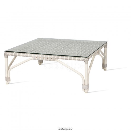 Vincent Sheppard Lucy Modulaire Voetsteun - Salontafel Gebroken Wit Wicker koord Polyethyleen.