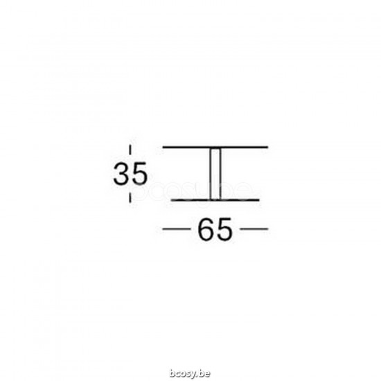 Vincent Sheppard Vincent Sheppard Kodo Round Garden Coffee Table Dia 68 Dune White Aluminium frame Portland Ceramic top.