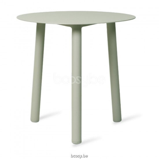 Vincent Sheppard Vincent Sheppard Lilo Round Garden Side Table Round Sage Green Aluminium frame Sage Green Aluminium top.