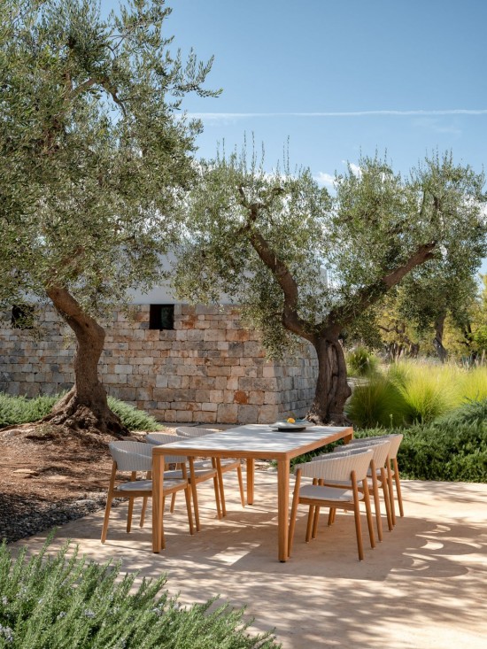 Vincent Sheppard VOLTA Esstisch Volta Gartentisch 310x100 Rahmen aus Unbehandeltes Teakholz.