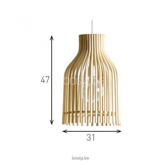 Vincent Sheppard Vincent Sheppard Firefly Rattan Pendant Lamp Pure Natural Pure Natural Rattan.