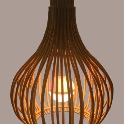 Vincent Sheppard Bulb Haengelampen Haengeleuchten Pendelleuchten Pendellampen Pure Natural Natur Rattan.