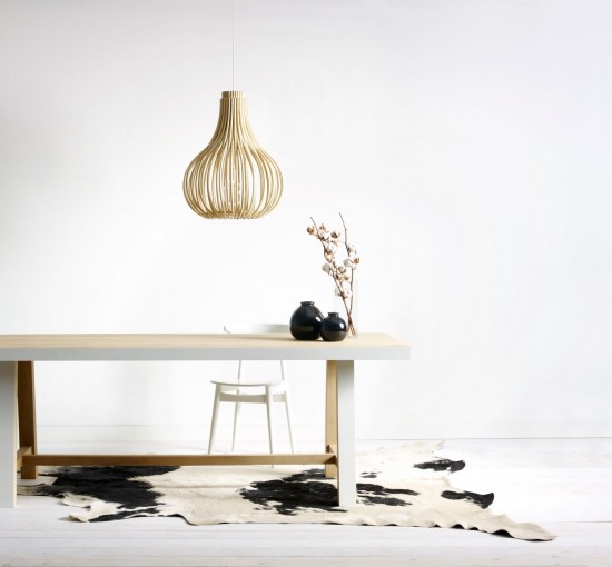 Vincent Sheppard Bulb Naturel Lampe pendante en rotin Rotin Naturel.