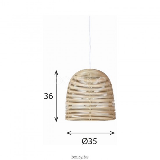 Vincent Sheppard Vincent Sheppard Vivi Lamp Small Natural Natural Rattan.