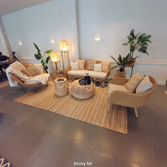 Vincent Sheppard Alex 3 driezit clubzetel chauffeuse armzetels salons zitbanken divans canapés sofas Natuur eiken Hout frame 